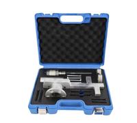 Harilla Automotive Pulley Remover Drive Shaft Pulley Tool Kit Puller Press Sleeve Adapters Sturdy Main Body with Organized Storage Box Suitable for Engine Maintenance Workshop Service Garage Repair