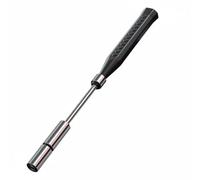 Harilla Badminton Racket Exerciser Swing Tool With Sound And Extra Weight In Stainless Steel With Secure Silicone Handle suitable for muscle memory smash training indoor practice