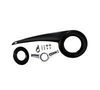 Harilla Bike Chain Guard Cover, Parts, 38T-40T Cycling Accessories Easy to Install Protector Commuting Bike Chain Cover, Black