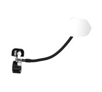 Harilla Bike Convex Mirror Bell Rearview Mirror Wide View Compact Riding Outdoor Easy to Install for Road Bikes with Bell, Right