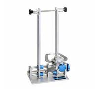 Harilla Bike Wheel Truing Stand With Compact 520 X 110 Millimeter Footprint And Smooth Sliding Bearings For Stable Setup Changes Suitable For Garage Use, style to 1