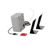 Harilla Bobber Painting Machine DIY with Holder Stand 5V Plug and Play Making Tools Bobber Coloring Machine for Tabletop Father's Day, with 2 L Racks