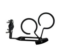 Harilla Brass Instrument Mute Stand,Mute Support, L Shaped,Adjustable Tray,Saxophone Trumpet Trombone Holder Multiuse for Trumpets