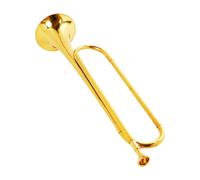 Harilla C Key Trumpet Scouting Trumpet Marching Band Instrument Youth Brass Mini Brass Instrument for Beginner Orchestra Kids