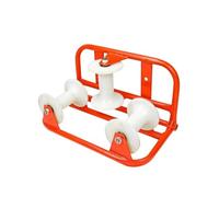 Harilla Cable Guide Pulley Wire Guide Pipe Pulley With Nylon Wheel And Steel Bracket For Smooth Wire Pulling Through Conduit Entry Suitable for electricians, Corner Pulley Nylon Wheel