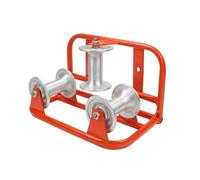 Harilla Cable Guide Pulley Wire Guide Pipe Pulley With Nylon Wheel And Steel Bracket For Smooth Wire Pulling Through Conduit Entry Suitable for electricians, Corner Pulley Aluminum Wheel