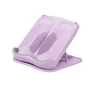 Harilla Calf Stretching Board Adjustable Portable Non Slip Ankle Exercise Slant Board Calf Stretcher for Heel Stretching Tight Calves, Violet