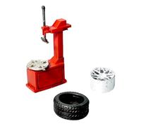 Harilla Car Repair Shop Model Miniature Car Workshop Parts & Accessories Set Realistic Repair Tools Made of PP for Collectors And Model Makers, Style E