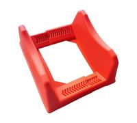 Harilla Car Tire Display Stand Wheel Rim Holder Tyre Stand Base Versatile Tire Tray Base Rim Storage for Repairing Cleaning Shop, Red