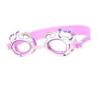 Harilla Cartoon Swim Glasses Anti Leak Soft Slicone Adjustable Headband for Babies Ages 2-8 Years Summer Water Sports Beach Vocation, Horse
