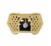 Harilla Cat House Indoor Wooden Cat House Bed Hideaway Shelter With Sturdy Cozy Enclosure For Rest And Naps Suitable for modern homes condos pet areas