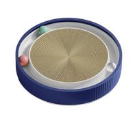 Harilla Cat Scratcher Board with Track Balls Lounge Couch Furniture Protection Grind Claws Play Rest Scratch Bed Cat Scratching Board