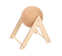 Harilla Cat Scratcher Interactive Pet Toy Grinding Claw with Ball Pet Claw Sharpening Entertaining for Small Medium Large Cats Bunny, L