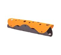 Harilla Cat Tunnel for Indoor Cats Pet Tube Foldable Cave Cat Toy for Hiding Playing Exercise Interactive Accessories, Orange Gray
