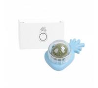 Harilla Catnip Ball Interactive Toy Ball Cat Ball Textured Edible Surface For And Calm Behavior suitable for indoor play home use gift, Pineapple Blue