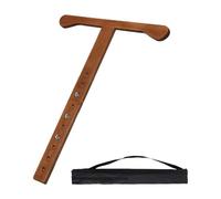 Harilla Cello Endpin Anchor Floor Protector Portable Instrument Accessories Cello Endpin Rest for Stage Student Beginner Performance, Light Brown