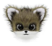 Harilla Character Headwear Animal Headpiece Canine Vulpine Costume Cap With Soft Muzzle And Comfortable Wearable Fit Suitable for cosplay costume parties role, Grass Yellow And White