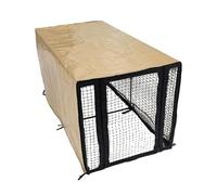 Harilla Chicken Tunnel Outdoor Chicken Coop DIY Quick Installation Sturdy Ground Peg Reinforced Support Sunshading Cloth Hen House