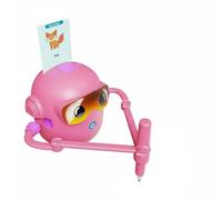 Harilla Children Drawing Robot Automatic Sketching Learning Educational With Card Teaching and Voice Guidance Material suitable for creative learning playroom family time , Pink