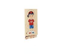 Harilla Children Puzzle Human Body Puzzle Educational Wooden Puzzle Puzzle Learning Toy Cognitive Development Through Layered Human Model Suitable for Classroom Homeschool Playroom, Boy