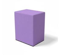 Harilla Children Training Bench Stretch Block Exercise Aid Dance Block Training Prop Foam Support Canvas Surface For Kids Body Alignment Suitable for Home Classes, Purple 30x40x50 A