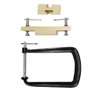 Harilla Classical Guitar Bridge Clamp Guitar Maintenance Clamp Musical Instrument Part Position Metal Accessory Bridge Clipping Tool, with accessories