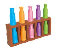 Harilla Color Matching Game Set Logical Thinking Party Favor Group Challenge Color Guess Game Intelligence Development for Children, 10 Bottle