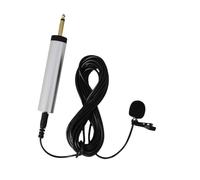 Harilla Condenser Microphone 6.35mm Jack Professional Clip on Wired Microphone Recording Condenser Mic Small Mic for Clarinet Trumpet