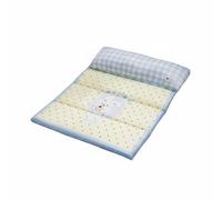 Harilla Cooling Cushion Foldable Pet Bed With Ergonomic Pillow Double Sided Comfort For Every Season Waterproof And Tough Low Maintenance suitable for car crate home, Blue, Xxl