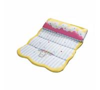 Harilla Cooling Cushion Foldable Pet Bed With Ergonomic Pillow Double Sided Comfort For Every Season Waterproof And Tough Low Maintenance suitable for car crate home, Yellow, Xxl