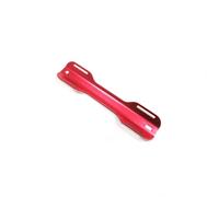 Harilla Diving Backplate Adapter Single Tank Adapter Plate Mount Bracket Hardware Aluminum Construction Rounded Ends On Backplate Suitable for beginners, Red, 3mm Lightweight Aluminum