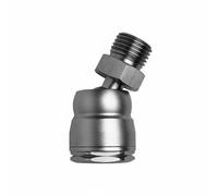 Harilla Diving Connector Regulator Swivel Adapter Second Stage Joint Hose Fitting Stainless Steel Smooth Rotation Suitable for pool practice certification tests resort dives