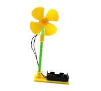 Harilla DIY Electric Fan Assembly Kit, Teaching Aids Developmental Toy, Educational Crafts, Educational Science Experiment Toy