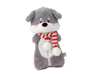 Harilla Dog Pencil Case Pencil Bag with Zipper Creative Adorable Cute Cosmetics Pouch Stationery Pen Bag for Home Party Office Teens, Schnauzer