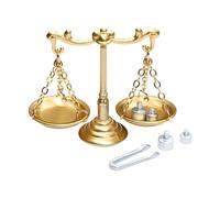 Harilla Dollhouse Decoration Accessories Miniature Scene Models, Balance Scale Micro Landscape Decor, Tiny 1/12 Scale