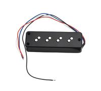 Harilla Double Coil Pickup for 4 Strings Bass Humbucker Pickup Noiseless Easy to Install Electric Guitar Part for Stage, Room Studio, Bridge