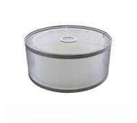 Harilla Double Layer Lamp Shade Modern Cloth Lampshade Removable Cylinder Light Cover Decorative Shade for Lights Suitable for Bedroom Living Room Guest Room Home Decoration