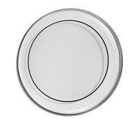 Harilla Drum Head Replacement Percussion Instrument Parts Externally Mounted Snare Tone Control Drum Skin, Clear Double Layer, 16inch