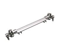 Harilla Drum Pedal Connector Percussion Accessory Adjustable Telescopic Kick Pedal Linkage Double Bass Zinc Alloy Rod Suitable for Studio Drumming Practice