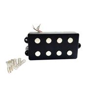 Harilla Electric Bass Pickup 4 String Replacement Pickup With Cover And Ceramic For Balanced Output Suitable for guitar technicians upgrade kits live performance practice