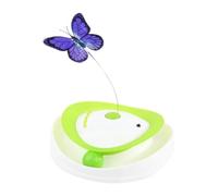 Harilla Electronic Interactive Cat Toy,Track Ball Entertainment Fluttering Butterfly for Kitten Indoor Cats Small Medium Large Cats