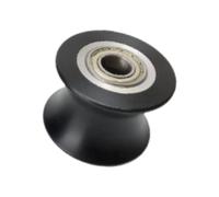 Harilla Elliptical Roller Wheel Replacement Part Easy to Install Repairing Tool Track Roller for Indoor under Desk Elliptical Machine