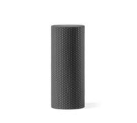 Harilla Eva Foam Roller Massage Roller Exercise Roller Fitness Roller Textured Outer Surface for Effective Myofascial Release and Flexibility Suitable Workout, Black, 30 15cm