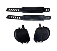 Harilla Exercise Bike Pedals Parts Multifunction Portable with Straps Easy Installation for Home Gym Outdoor Fitness Riding, 14mm