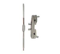 Harilla Extension Rod Cowbell Mount Musical Instrument Parts Percussion Straight Rod Mount Cymbal Stand Mount Holder for Show Stage, with Mount Clamp
