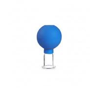 Harilla Facial Vacuum Device Silicone Suction Cupping Massager Bulb Flexible and Easy Massage Suitable for Home Use, Blue, 3