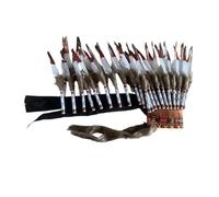 Harilla Feather Headdress Performance Halloween Decoration Indian Native Chief Headdress