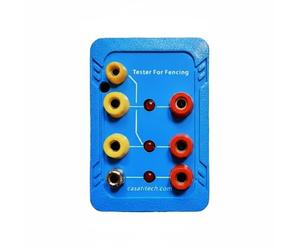 Harilla Fencing Equipment Tester Multifunction Test Board Scoring Analyzer Panel Practice Tool Alloy Structure for Reliable Strip s and Readiness suitable for coaching referees practice events