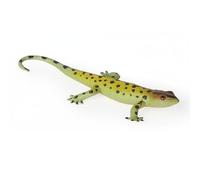 Harilla Figure Lifelike Animal Figurine Hand-Painted Solid Model Educational Toy for Children Collectors School Teaching Cake Topper Suitable for Birthday Party Display, Green Lizard