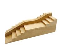 Harilla Fingerboard Ramp Professional Wooden Finger Skateboard Obstacle Multifunctional Finger Skating Board Ramp Track Fingerboard Training Accessories Gifts for Boys, Kids, Style B